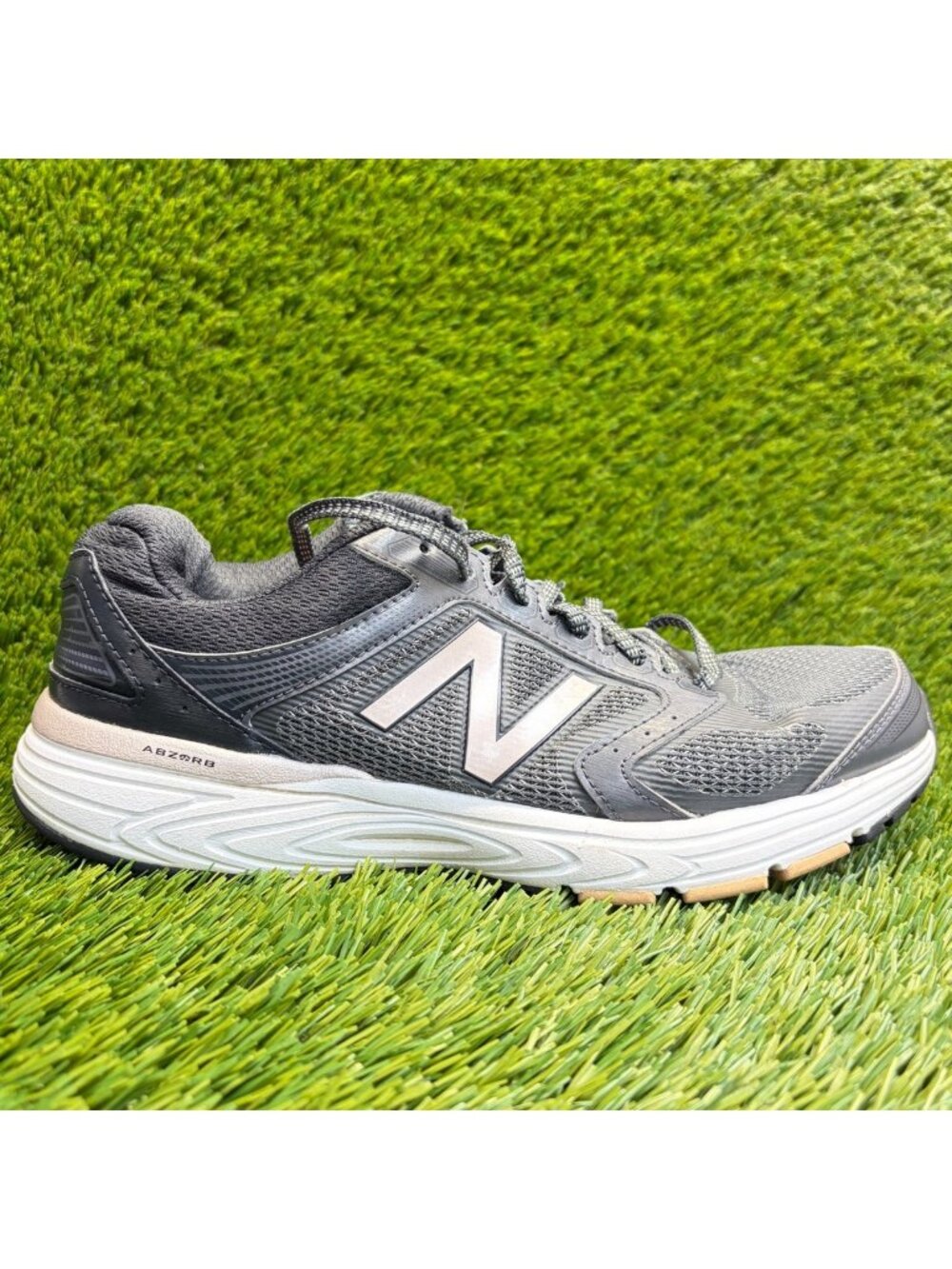 New Balance 560v7 Women Size 8.5 Gray Pink White Athletic Running Shoes Sneakers